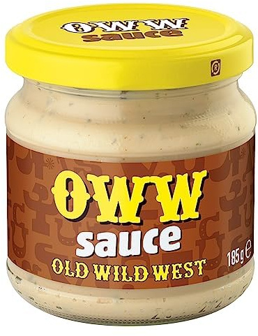 Old Wild West Salsa, 3 Vasetti da 185G (555g) (Confezione da 2)