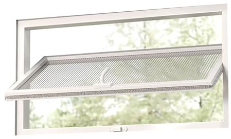 HJLKDYM Ventana Servicio Camión Alimentos Aluminio, Ventanas Venta Con Vidrio Templado, Pantalla Guillotina Inclinada Inferior Insonorizada Para Partición Apartamento Repuesto(White-Changhong glass,25