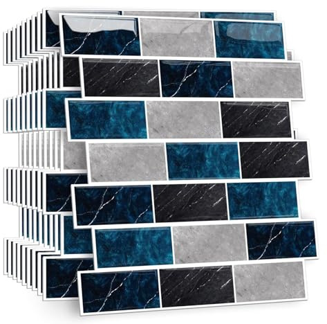 HPNIUB Brick Moroccan Peel and Stick Tile Stickers Kitchen Splashback