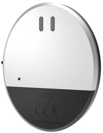 tuwiwol Vibrations Tür und Fensteralarm, empfindlicher Sensor, sofortiges System, das den Eigentümer alarmiert, ABS Hotel Diebstahlsicherung