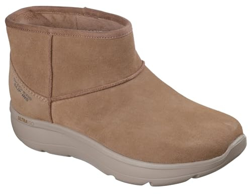 Skechers Botas de tobillo Encore Blair para mujer, Ante castaño, 41 EU