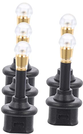 Housoutil 5pièces Adaptateur Audio Optique vers Jack Connecteur Fibre Optique vers Prise Mâle Convertisseur Numérique vers Analogique