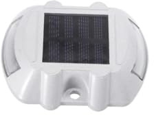 CLISPEED Éclairage De Chemin Solaire à Led Plots Routiers Led Pour Patio Cour Maison Allée Escaliers Jardin Lumière Verte Étanche