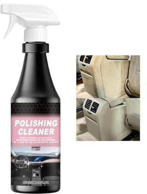 Niesel Detergente per lucidatura, 250 ml, per interni 'auto, per la pulizia dei dettagli, per la cura a lungo termine per vizi, pickup, parabrezza, sedili, cruscotto, tessuto per finestre