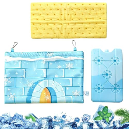Bunny Bolsa Refrigerante De Hielo Bolsa Fría De Duración Prolongada Para | Bolsa Refrigerante De Animales Pequeños Para Pequeños Animales, Hurón, Cobaya Y Chinchilla, Verano, Hog
