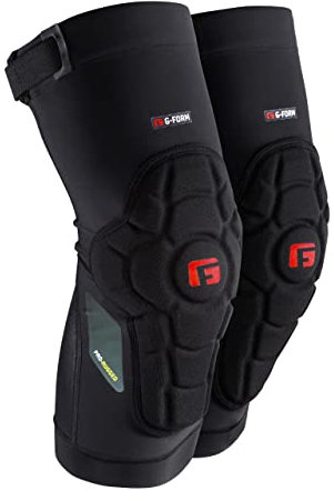 G-Form Pro-Rugged Knieschützer - Taktische Knieschützer & Kniestütze - Schwarz, Erwachsene XL