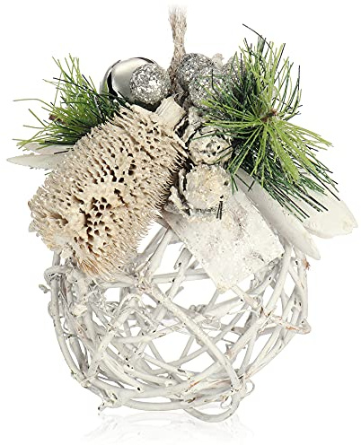 COM-FOUR® Weihnachts-Hänger für die Weihnachtsdeko, Christbaumhänger | Dekofigur als Raumschmuck oder Geschenk - Anhänger