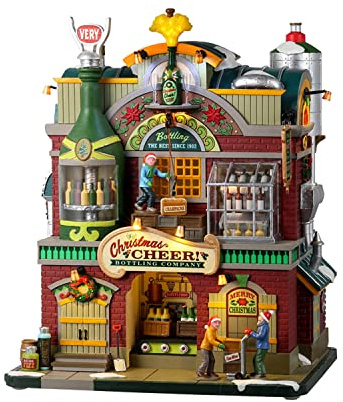 Lemax 25858-UK Caddington Village Sights & Sounds: Christmas Cheer Bottling Company, Braun