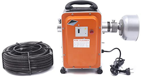Rohrreinigungsmaschine 750W Abflussreiniger Rohrreiniger Rohrreinigungsgerät Anwendbarer Rohrdurchmesser 20-110mm Für Abfluss In Bad Oder Küche
