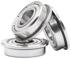 10PCS flange cup stainless steel bearings F695ZZ SF695ZZ LF1350ZZ 5 * 13 * 4, MF93 MF93K 3 * 9 * 2.5, F6002ZZ F6002-2RS 15 * 32 * 9 (Color : 10PCS, Size : F695ZZ)