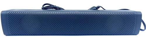 Generico CASSA SPEAKER LUMINOSA PER PC ALTOPARLANTE SOUNDBAR PER TV CON USB E JACK 3.5 MM