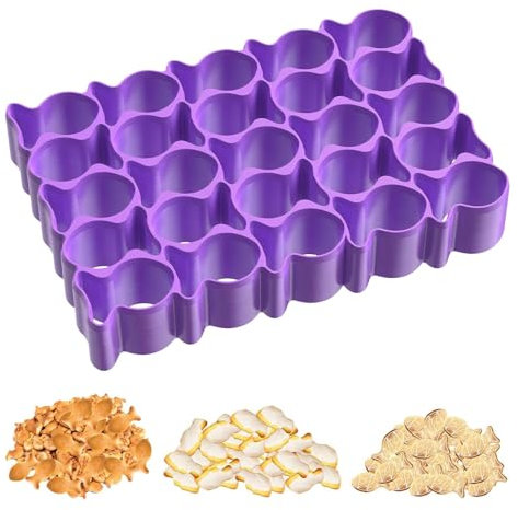 Goldfish Cracker Cutter,25-Cavity Gold Fish Cutter | Tiny Treats Baking Mold, Gold Fish Cracker Cookie Cutter for Tiny Treats,Fish Shaped Foods, Cookies