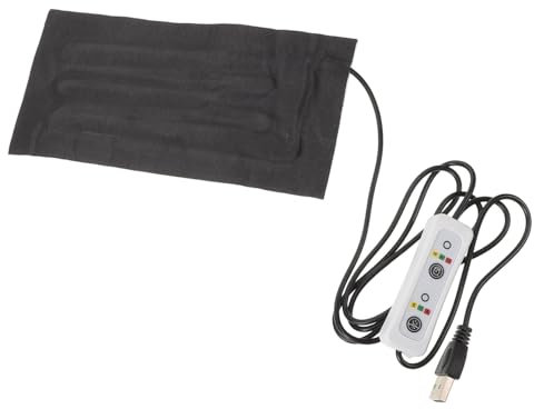 SUPVOX Tappetino Riscaldante Per Piantine Vassoio Di Semi Tappetino Termico Per Piante Coperta Riscaldata Senza Fili Più Caldo Mini Riscaldatore Cuscinetti Riscaldanti Vello Stoffa Black