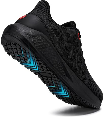 LARNMERN Zapatillas de Cocina Antideslizante Zapatillas Running Hombre Zapatos de Cocina Hombre Hosteleria Transpirables Casual Sneakers Sin Puntera