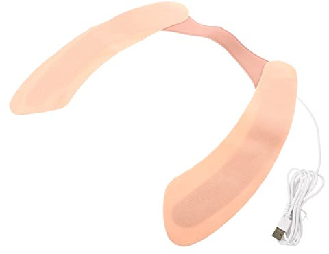 HOLIDYOYO Scaldasedile per WC Riscaldato Intelligente a Temperatura Costante, Cuscino Riscaldante Morbido e Resistente, Copriwater Rosa per Bagno Domestico Invernale, Adatto per Tutta
