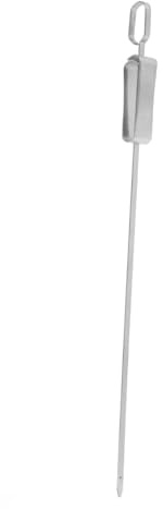 SHINEOFI Brochettes Acier Inoxydable Réutilisables avec Support Suspendu pour Barbecue Compact et Portable Camping et Pique-