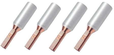 4PCS 10-70mm2 Terminal Lugs Aluminium Kupfer Binding Post Draht Stecker Elektrische Meter Box Terminal Kabel Pin(10mm2)