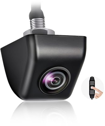 PARKVISION Reversing Camera for Car Durable Metal Housing 1080P Backup Rear View Camera, 180° Wide Angle OEM Style Universal Car Reverse Camera with 6 Switchable Systems