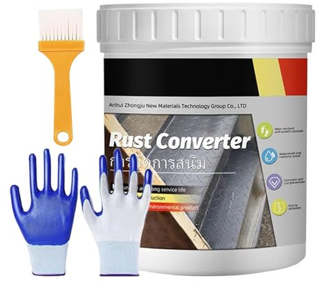 Líquido Convertidor De Óxido - 300 G De Remedio Y Removedor De Superficies Para Automóviles | Inhibidor De Corrosión Y Tratamiento De Metales, Disolvente De Revestimiento Protector De Larga Duración P