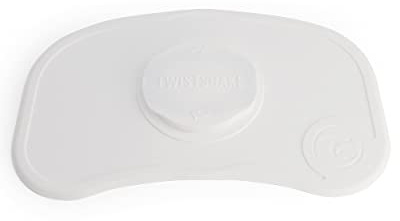 Twistshake Click-mat Mini Trébol Con Ventosa De Silicona Para Bebés | 31 X 17 Cm | Sin Bpa, color Blanco, Mini, 250 g