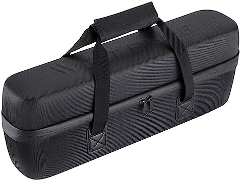 LYEAA Waterproof PU/EVA E-Bike Battery Storage Bag Large Capacity Battery Protective Cover Case Anti Drop Hard Portable Electric Battery Case Ebike Accessories 46x16x10cm