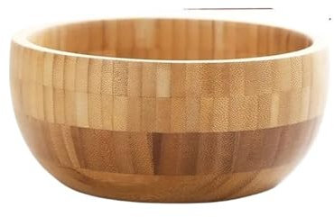 EURDFHY Ciotola in Legno Ciotola for Insalata in Legno Ciotola Grande in bambù(MW0021)