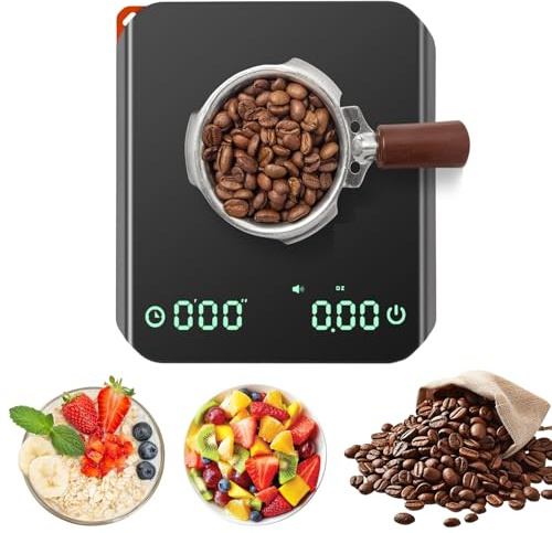 Carehabi Balance de Cuisine Digitale 0.1g/2kg Balance de Precision Numérique pour Bureau, Pâtisserie, Cuisine