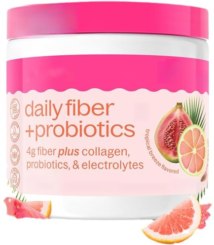 Fibres et probiotiques, pour l'intestin et le système digestif, mélange pour boissons, adapté aux hommes et aux femmes