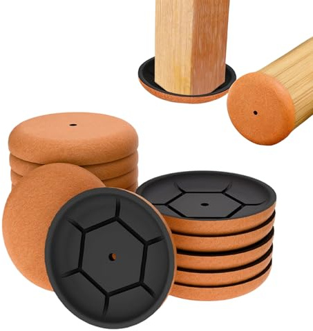 8 Stück Filz Möbelgleiter für Holzböden,9cm Möbelgleiter für Schwere Möbel | Filzpads für Möbel,9cm Super Filzgleiter für Möbel,für Möbel Bewegen Hartholzböden