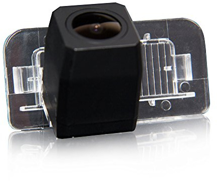 Dynavsal Auto Rückfahrkamera verbesserte Einparkhilfe mit 8IR Nachtsicht 170° Weitwinkel Wasserdicht Hoche Defination (schwarz) für MB B Class W246 B180 B200 B220 B250(Modell 1 Super Pro Kamera)