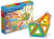 GEOMAG – CLASSIC CONFETTI 50 Teile – Magnetisches Konstruktionsspiel für Kinder von 3–4 Jahren – Swiss Made – Bausteine ​​mit 16 Stäben, 14 Kugeln, 20 Plättchen – STEM - Magnetische Bausteine