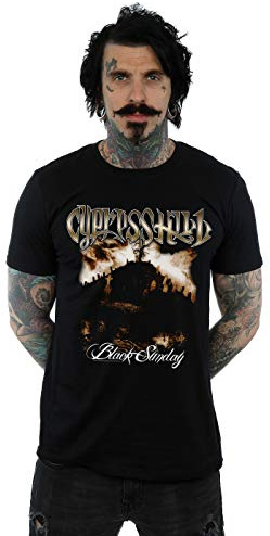 Absolute Cult Cypress Hill Men's Black Sunday T-Shirt Black X-Large