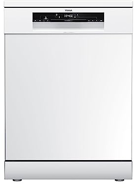 Teka DFS 26650 WH - Lavavajillas Libre Instalación 60 cm, HomeCare Series, para 13 Cubiertos, 6 Programas de Lavado, Bandeja Superior e Inferior, Color Blanco