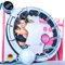 Bellage® Smart Hula Hoop Reifen Erwachsene und Anfänger - Hula Hoop mit Gewicht Kugel Ball und Zähler - Hullahub Reifen zum Abnehmen für Training mit Spaß - Hoola Hoop Reifen