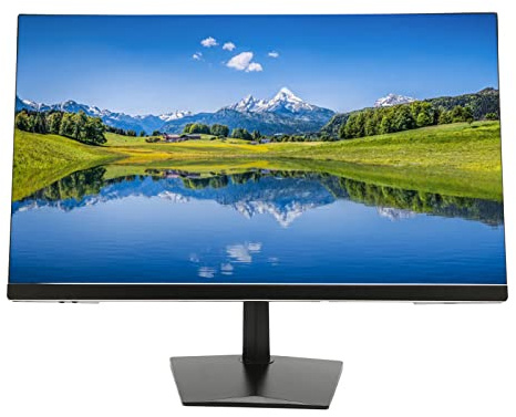 Computadora de Escritorio Todo en uno, Computadora Todo en uno 8GB RAM Pantalla HD de 23.8 Pulgadas 1920x1080P Rendimiento Estable para la Oficina (Enchufe de la UE)