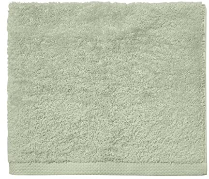 ESSIX Asciugamano da bagno tinta unita in cotone, aqua, 55 x 100 cm