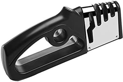 MAHWER Aiguiseur de Couteaux, Couteaux de Cuisine, Pierre en céramique Diamant, Outils d'affûtage de Couteaux Professionnels for Ciseaux, Pierre à aiguiser, Pierre à aiguiser (Color : Silver)