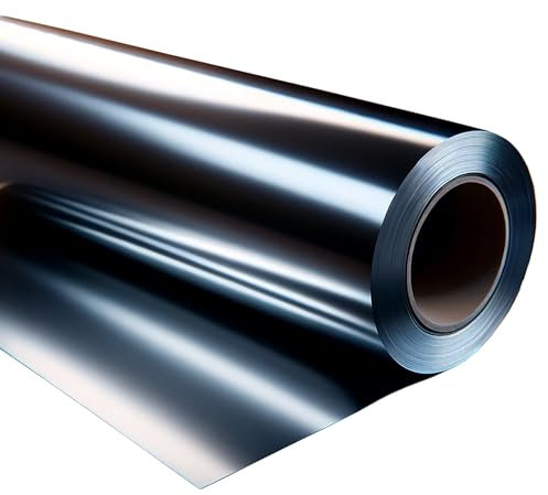 NYVI Sonnenschutz Fensterfolie NYVIScreen - Sonnenschutz, 99% UV-Schutz, 55% Wärmereflektion, Sichtschutz - Selbstklebende Spiegelfolie - 76 cm breite Streifen - 3 Meter lang