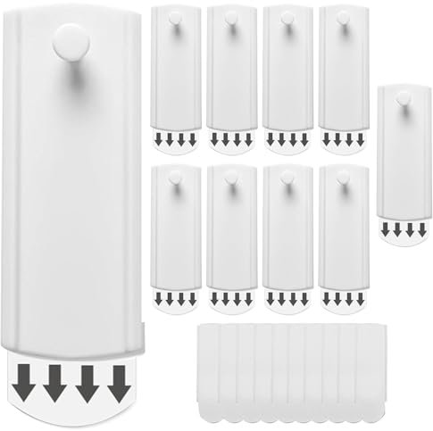 Klebenagel für Bilderrahmen, 10 Stück Bilderhaken Selbstklebend, Beschädigungsfreie Bilderhaken, Bilder Aufhängen Ohne Bohren von Bildern, Rahmen, Spiegel