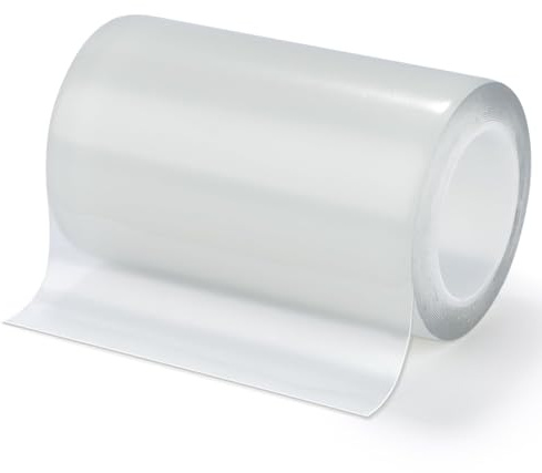 1 Rollen Zelt Reparaturband 10cm x 3M, Transparent Wasserdichtes Klebeband für Markisen Pavillon Planen PVC-Beschichtung, Unsichtbares Patch Klebeband für Pool Reparatur Set