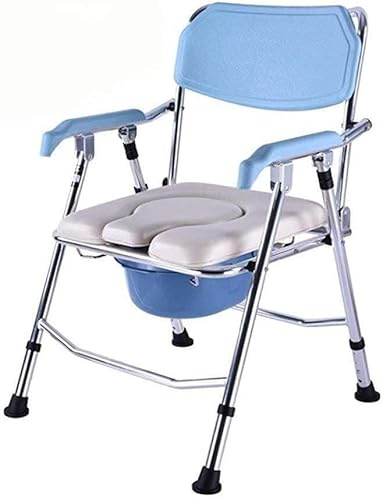 Toilettes Et Salle De Bain Fauteuils Roulants Chaises Percées De Chevet Fauteuil Roulant Chaise Percée Chaise Percée Foldbed Avec Cuvette De Toilette Et Protection Anti-Éclaboussures, Chaise De Salle