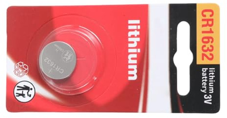 CR1632 3V Coin Battery CR1632 3V Lithium Battery Operated Toy Equipment and Electronic Devices Stable Voltage Button Cell Battery