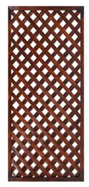XTGDIEM Panneaux De Treillis Jardin en Bois, Clôture D'intimité Décorative Et Séparateur Pièce/Jardin for Patios, Jardins, Balcons Ou Arrière-Cours(50x120cm)