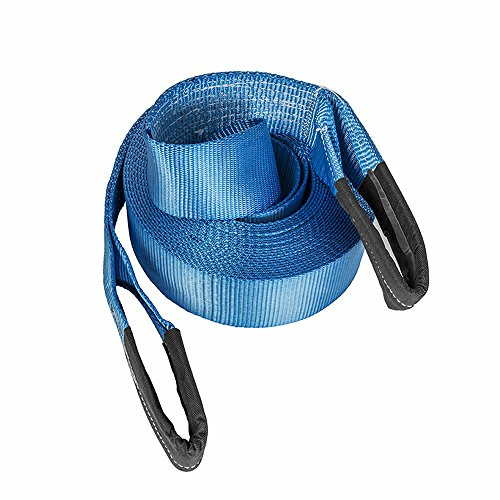 Noryb 7T Heavy Duty Tow Rope Towing Pull Strap Winch Tree Strop 4x4 Offroad Recovery (15M)
