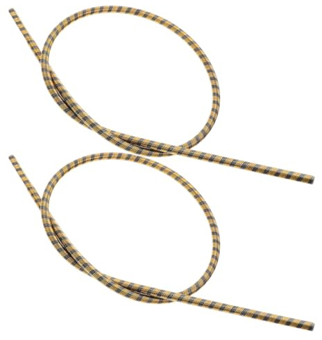 FUNOMOCYA Cavo di Trasmissione Flessibile 100 CM per Decespugliatore Zaino Albero di Controllo per Tosaerba Ricambio per Attrezzature da Giardino Connettore Rapido 2 Pezzi