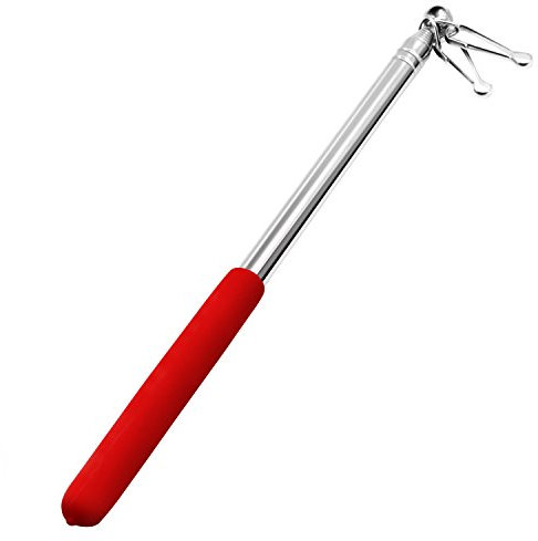 Anley Asta portabandiera telescopiche Portatili da 4 Piedi (120 cm), Staffa Portatile con Clip - Acciaio Inossidabile allungabile con Impugnatura Antiscivolo - Asta portabandiera Pieghevole