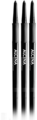 3er Intense Kajal Liner Dekorative Kosmetik Alcina Black 010 Hohe Deckkraft