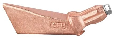 CFH Kupferlötspitze ES 944 – Beilform/Schrägform, für Kupferlötkolben KL 143 und PL 932, ideal zum Weichlöten von Dachrinnen und Blechverbindungen