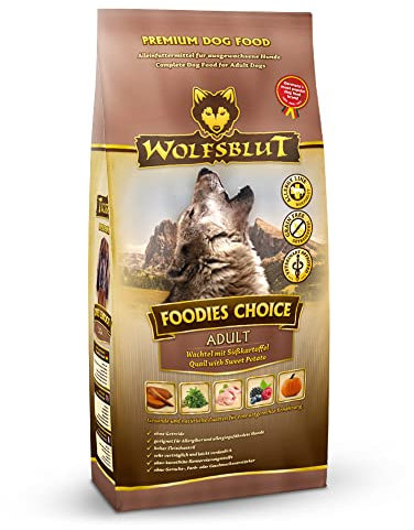 Wolfsblut - Foodies Choice - 2 kg - Wachtel und Süßkartoffel - Trockenfutter - Getreidefrei