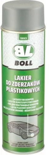 Boll 500 ml Lack Lackspray Kunststofflack Stoßstangenlack Sprühdose HELLGRAU 001014